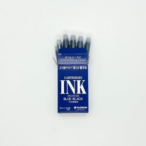 Platinum Ink Cartridges Boxed Blue Black