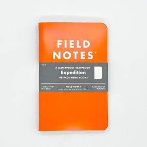 Field Notes Expedition Waterproof Notebook