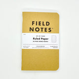 Field Notes Original Kraft Notebook Ruled