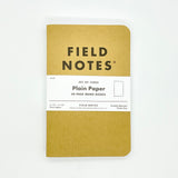 Field Notes Original Kraft Notebook Plain