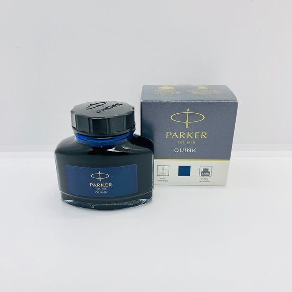 Parker Quink Ink Bottle Blue Black 57ml