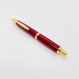 Pilot Vanishing Point Fountain Pen Red With Gold Trim