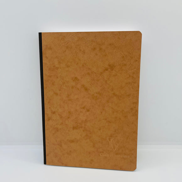 Clairefontaine Age Bag Clothbound A5 Notebook Grid Tan