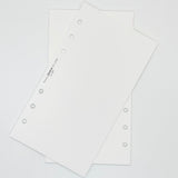 Filofax Personal White Plain Notepaper