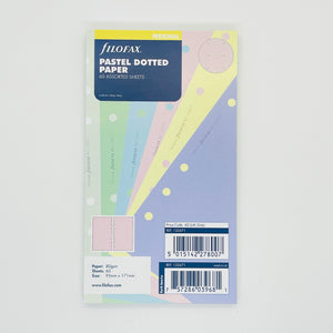 Filofax Personal Pastel Dotted Paper