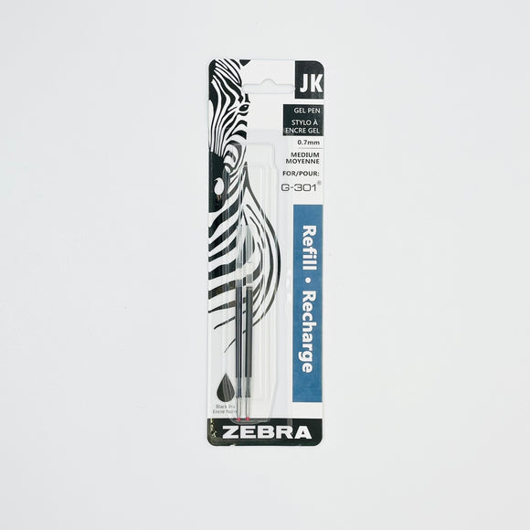 Zebra JK Gel Refill Medium Black