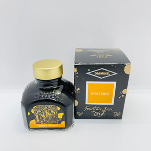 Diamine Ink Bottle Honey Burst 80ml