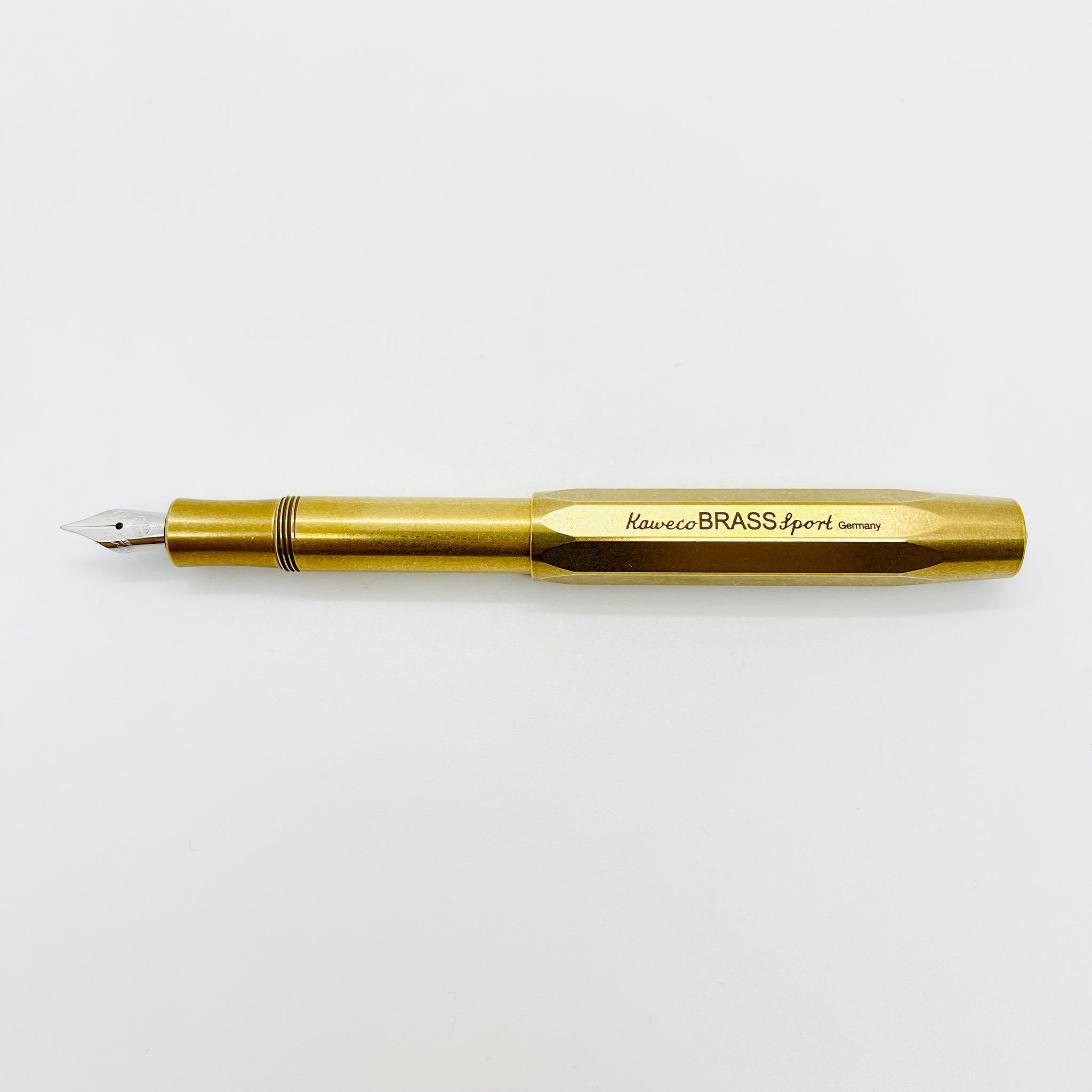 Brass Metal Mini Pocket Portable Fountain Pen