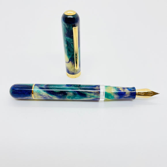 Nahvalur (Narwhal) Nautilus Voyager Fountain Pen New Orleans (Limited Edition)