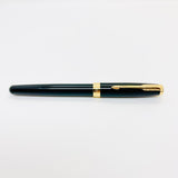 Parker Sonnet Fountain Pen Black Lacquer Gold Trim