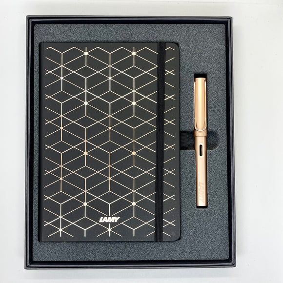 Lamy Lx Fountain Pen Rose Gold Gift Set (Special Edition)