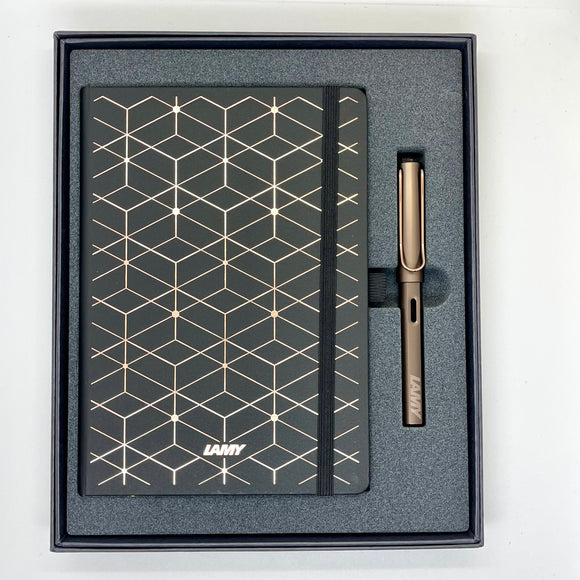 Lamy Lx Fountain Pen Marron Gift Set (Special Edition)
