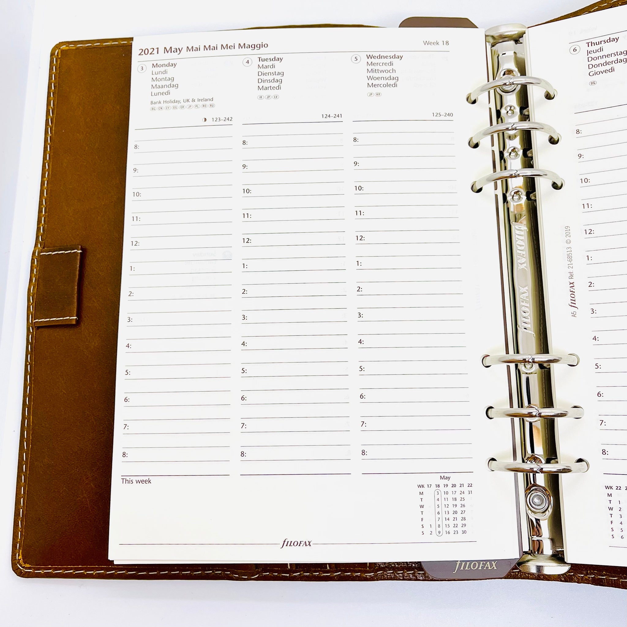Filofax A5 Malden Organiser - Ochre Price Filofax A5 Malden Organiser ...