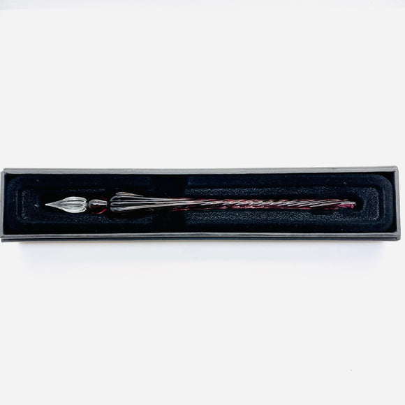 J. Herbin Round Glass Dip Pen Violet