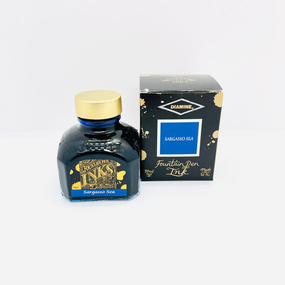Diamine Ink Bottle Sargasso Sea 80ml