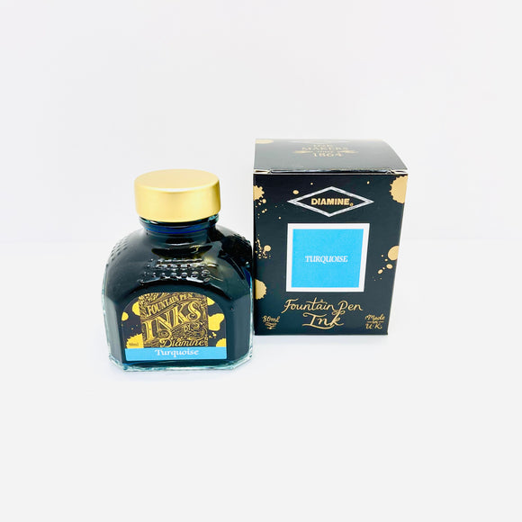 Diamine Ink Bottle Turquoise 80ml